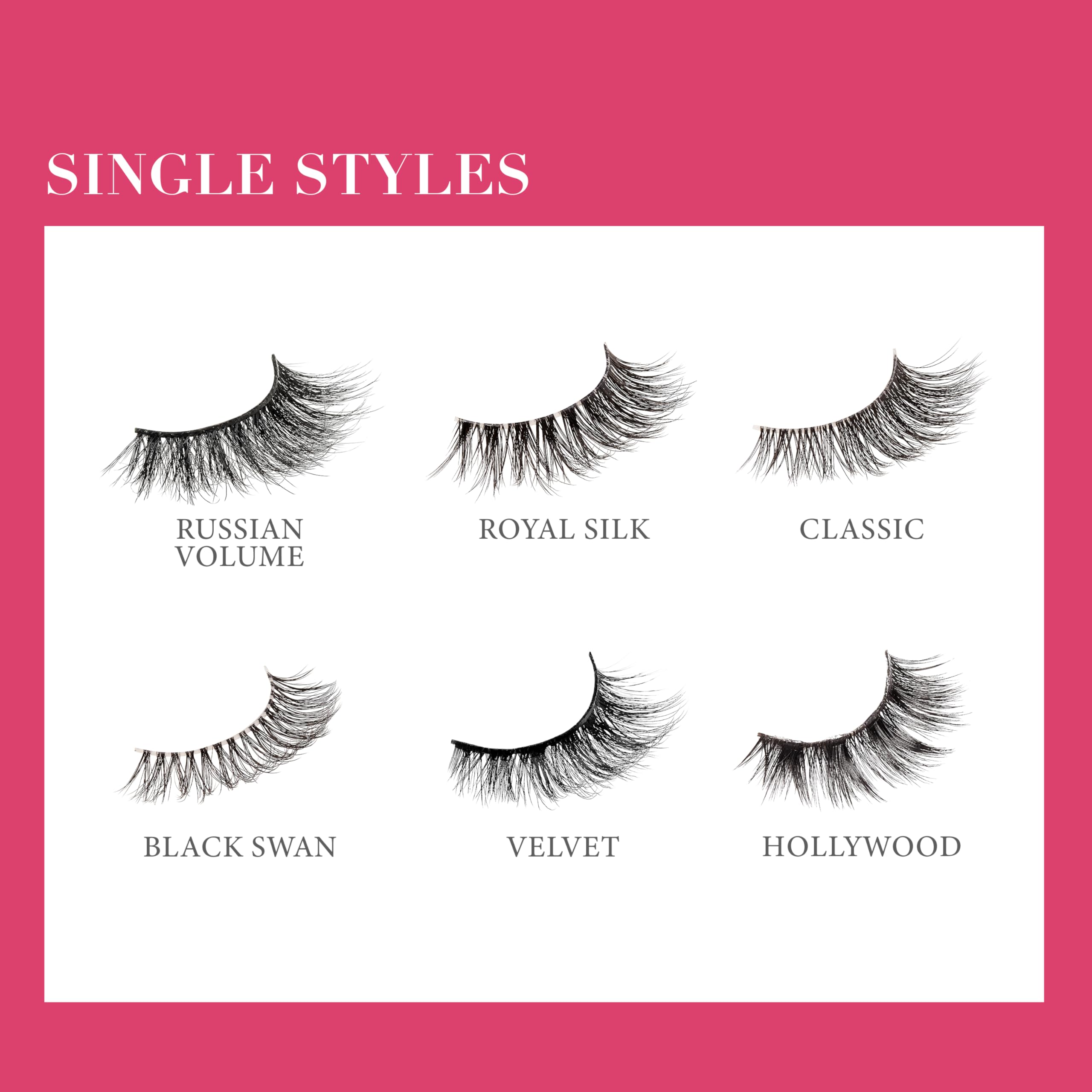 KISS Lash Couture LuXtensions - Strip 01 Russian Volume